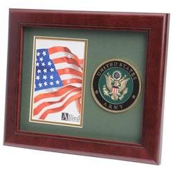 U.S. Army Medallion 4-Inch by 6-Inch Portrait Picture Frame