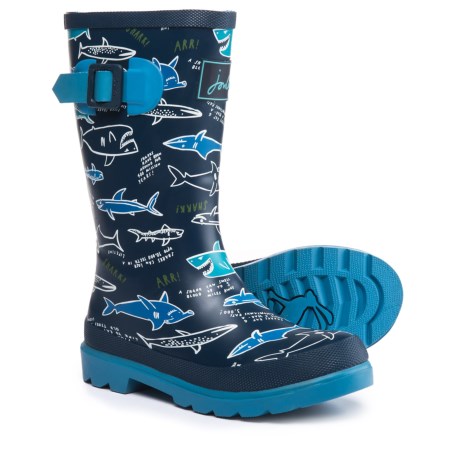 Shark Facts Rain Boots - Waterproof (for Little And Big Boys)