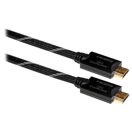 CLEARLINKS CL-HDMI-PG-6.6FT Premium Gold Series High-Speed Cable - HDMI - 6.60 ft - 1 x HDMI Male Digital Audio/Video - 1 x HDMI Male Digital Audio/Video - Gold-plated Connectors