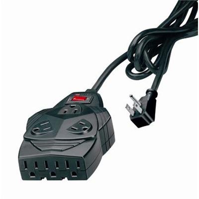 Fellowes 99090 Mighty - Surge Protector - Ac 110 V - Output Connectors: 8 - Canada  United States - Black
