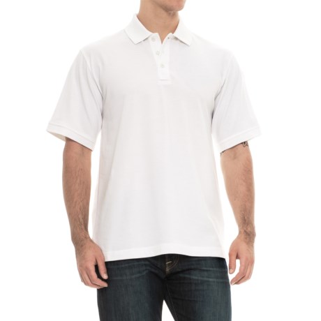 Solid Polo Shirt - Short Sleeve (for Men)