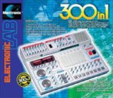 Elenco 300-In-1 Electronic Project Lab Kit With White Earbud Headphones