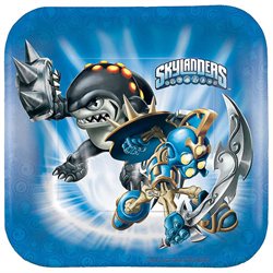 Skylanders 7 Cake Plates 8 Pack