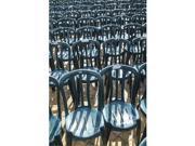 Posterazzi Dpi12284929 Plastic Green Chairs Lined Up In Rows - Malaga Province Andalusia Spain Poster Print By Ben Welsh, 12 X 19