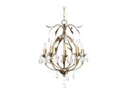 Quoizel So5005bo Sonata Bolivian Bronze Chandelier With 5 Lights