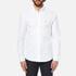 Tommy Hilfiger Men's Plain Oxford Long Sleeve Shirt - White - M