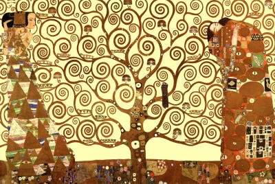 Gustav Klimt Tree of Life 24-by-36-Inch Art Poster Print