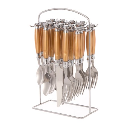 Barcelona Flatware Set With Rack - 20-piece