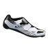 Shimano R171 Wide Fit Carbon Road Cycling Shoes - White - EU 50