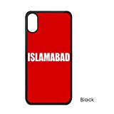 Islamabad Pakistan City Name iPhone X Cases iPhonecase Cover Apple Red Phone Case