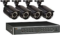Q-see Qt5682-4v3-1 4 Camera Security Surveillance System - 8 Channel Dvr - 960h - Black