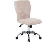 Boss Office Supplies B220-fcrm Tiffany Fur Chair-cream