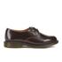 Dr. Martens Women's Kensington Brook Arcadia Leather 2-Eye Flat Shoes - Cherry Red - UK 3