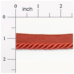 Emmerson Lip Cord Trim 1/4 - Wine