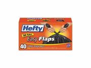 Hefty Easy Flaps Trash Bags - Rfpe27744ct