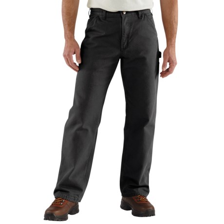 Washed Duck Dungarees - Flannel Lined, Factory Seconds (for Men)