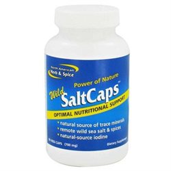 North American Herb And Spice, Wild Salt Caps, 90-count