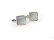 Romance White Opal Mens Cufflinks