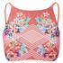 MINKPINK Women's Bloomin Beach Laced Back Bikini Top - Pink - M