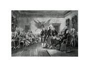 Posterazzi Sal25591544 Declaration Of Independence Fourth Of July 1776 By John Trumbull Engraved By W.l. Ormbsy Poster Print - 18 X 24 In.