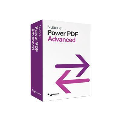 Nuance Communications Av09a-g00-1.0 Power Pdf Advanced - ( V. 1.0 ) - Box Pack - 1 User - Dvd - Win - English - United States