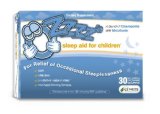 OZzzz's Sleep Aid for Children-30 Fruit Flavored, EZ Melts (fast-melting) Tablets. Pediatrician Recommended. All Natural. Guaranteed Results!