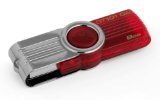 Kingston Datatraveler 101 Gen 2 With urDrive 8GB USB 2.0 (Red)