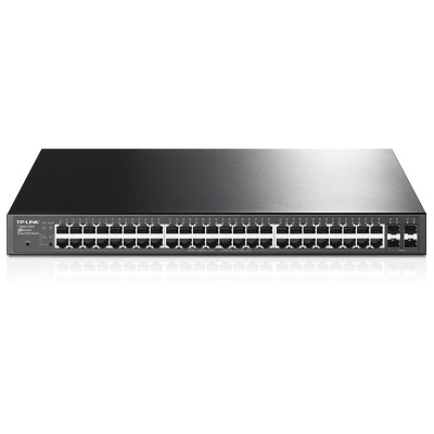 Tp-link T1600g-52ps Jetstream 48-port Gigabit Smart Poe  Switch With 4 Sfp Slots