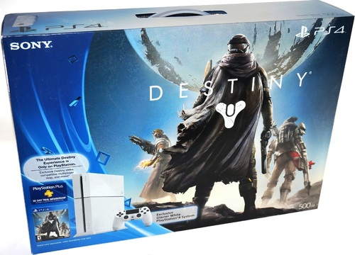 Sony Playstation 4 3000460 Gaming Console Destiny Bundle - Wireless - Glacier White - Ati Radeon - Blu-ray Disc Player - 500 Gb Hdd - Gigabit Ethernet