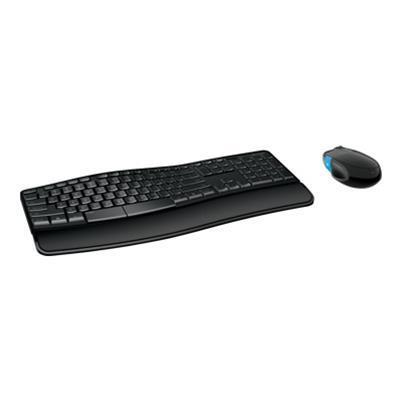 Microsoft L3v-00001 Sculpt Comfort Desktop - Keyboard And Mouse Set - Wireless - 2.4 Ghz - English - North American Layout