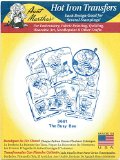The Busy Bee Aunt Martha's Hot Iron Embroidery Transfer