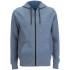 Dissident Men's Dryden Quilted Zip Through Hoody - Blue - L
