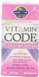Garden of Life Vitamin Code Raw 50 and Wiser Women's Multivitamin, 120 Capsules