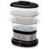 Tefal VC135215 Mini Compact Steamer - Black/Stainless Steel