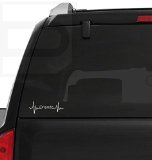 ORLANDO STRONG Heartbeat Vinyl Decal Bumper Sticker For Windows, Cars, Trucks, Laptops Etc