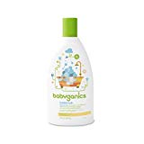 Babyganics Baby Bubble Bath, Fragrance Free, 20oz Bottle, (Pack of 2)