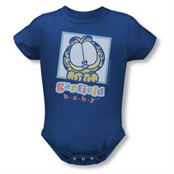 Wicked Tees Baby-Boys Garfield Baby Garfield X-Large Royal T-Shirt