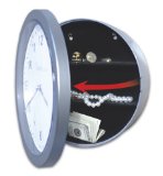 Embassy JB4985 Wall Clock With Hidden Safe