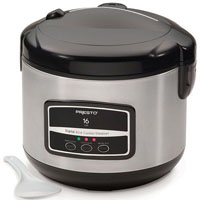 Presto 05813 05813 - Rice Cooker/steamer - 650 W - Stainless Steel