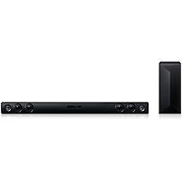 Lg Las454b 2.1 Sound Bar Speaker - 300 W Rms - Wireless Speaker(s) - Wall Mountable - Dolby Digital, Dts Digital Surround - Bluetooth - Wireless Audio Stream, Auto Volume Leveler, Dynamic Range Control (drc)