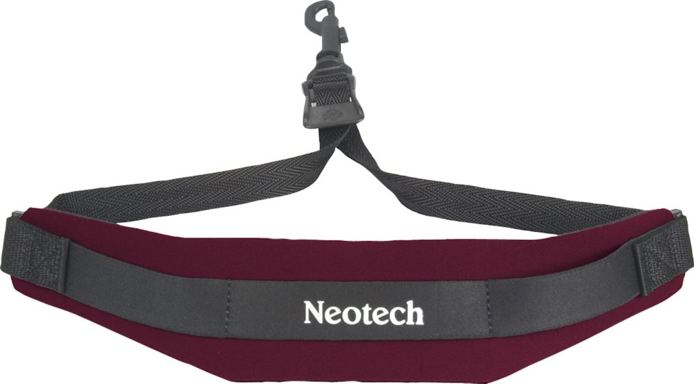 Neotech Soft Sax Strap Wine Regular, Swivel Hook