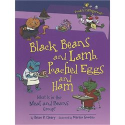 Black Beans and Lamb, Poached Eggs and Ham