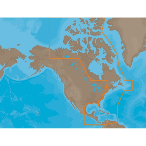 C-Map NA-M033 C-Card Format - Atlantic Coast Gulf Caribbean