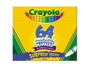 Pip-squeaks Skinnies Washable Markers, 64 Colors, 64/box - Cyo588764