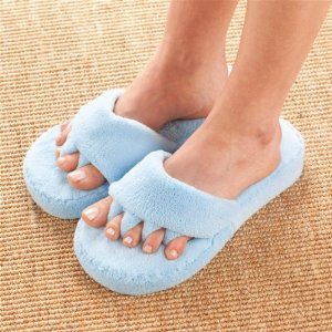 COMFY TOES SLIPPERS LADIES