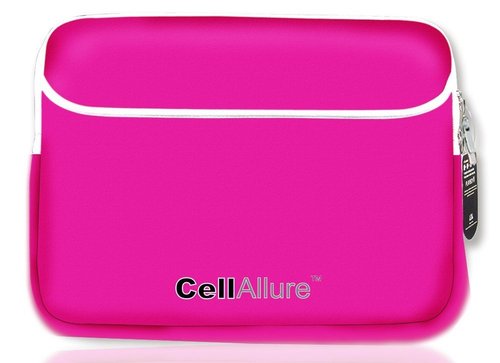 Cellallure Capoj10602 Laptop Sleeve For 15.4-inch Notebook - Pink, White