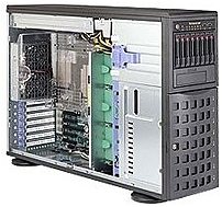 Super Micro Computer Sys-7048r-c1rt-led Tower Server - Intel Xeon E5 Processor Compatibile - Ddr4 Sdram Compatibile - Black