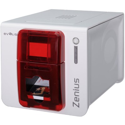 Evolis Zn1h0000rs Zenius Expert Line - Plastic Card Printer - Color - Dye Sublimation/thermal Transfer - Cr-80 Card (3.37 In X 2.13 In) - 300 Dpi - Up To 500 Ca