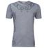 Versace Collection Men's Neck Detail T-Shirt - Grey - M