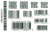 Tattoo Sticker Waterproof Black and White Models Barcode Tattoo